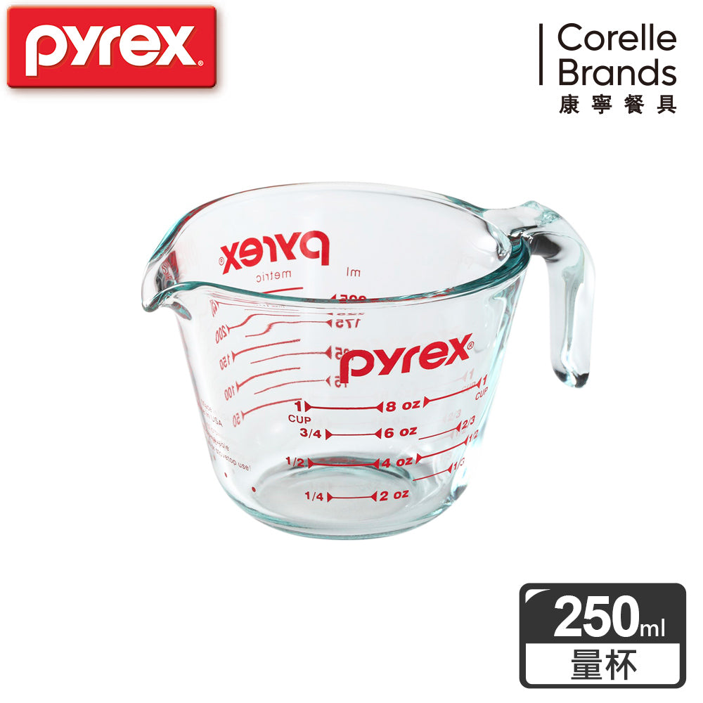 PY100050003-Pyrex 百麗 單耳量杯 250ml
