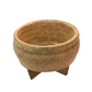 C600030028-Thailand pure handmade rattan cross bottom small storage basket