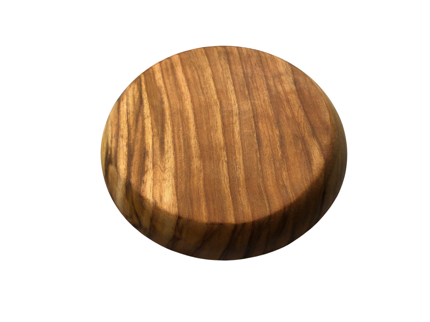 B600020022-Thailand pure handmade teak wood 8 inch deep plate