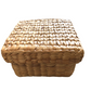 C600030021-Thailand pure handmade rattan square storage box with lid
